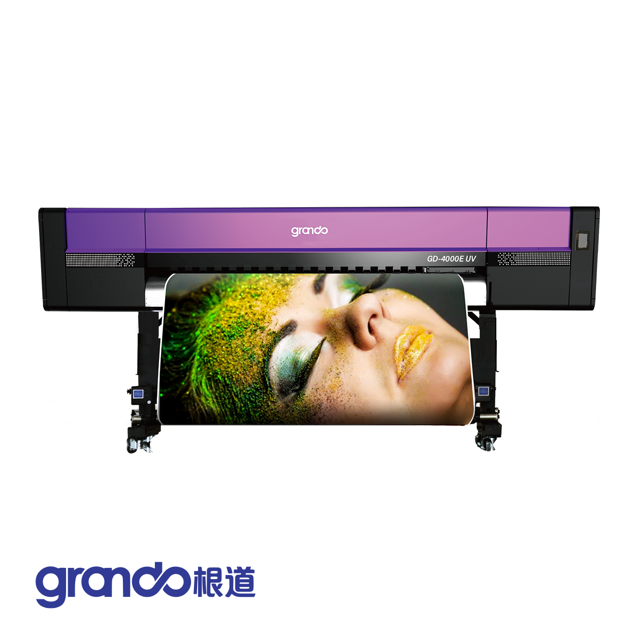 1.8m UV Roll to Roll Printer With Four i3200-U1 Print heads