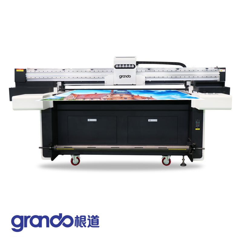 1.55m UV Flatbed & Roll To Roll Printer With 4/5/6 Industrial Heads