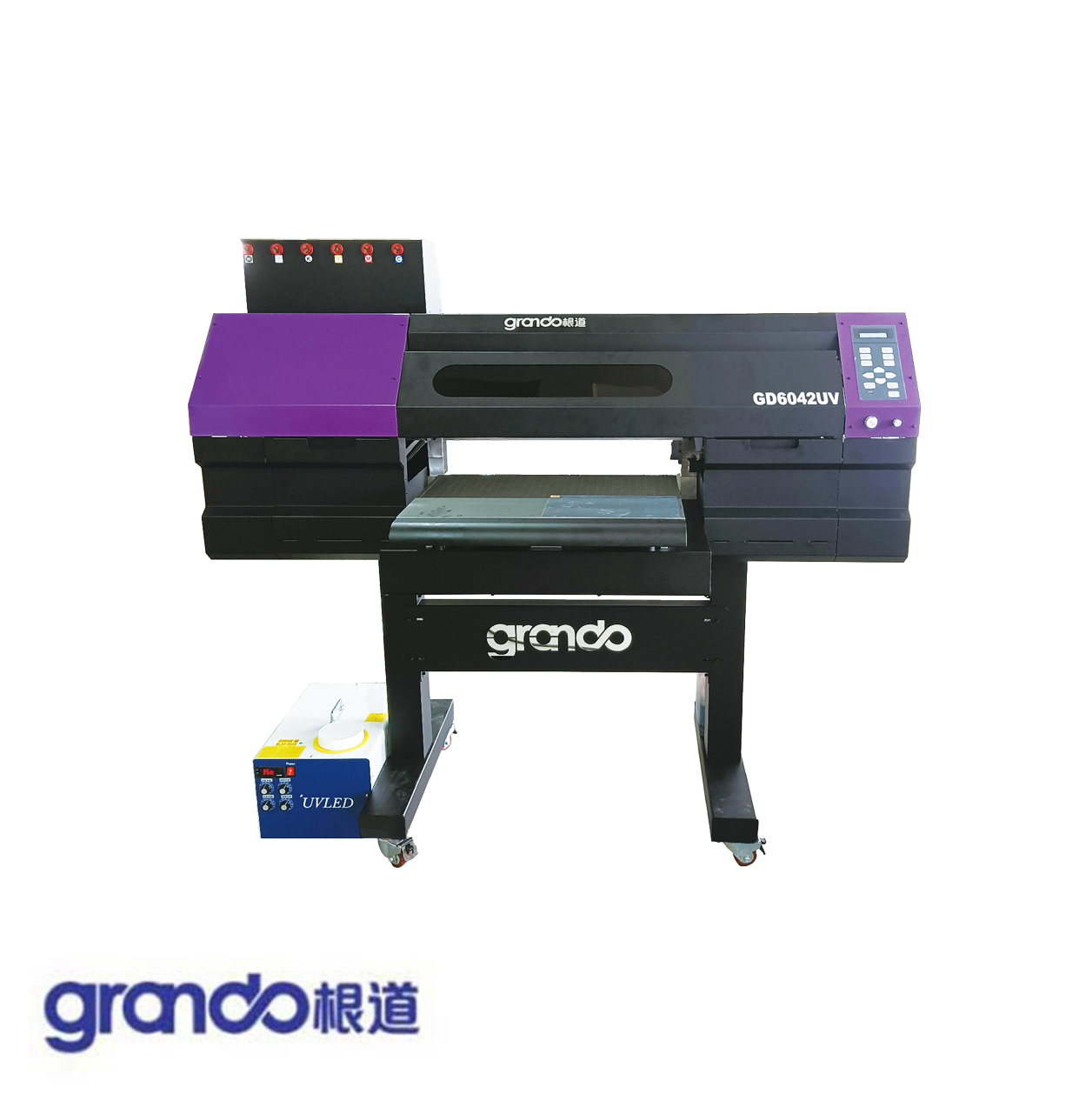 600mm-420mm Customized Crystal Label Transfer Printer with Two Print Heads