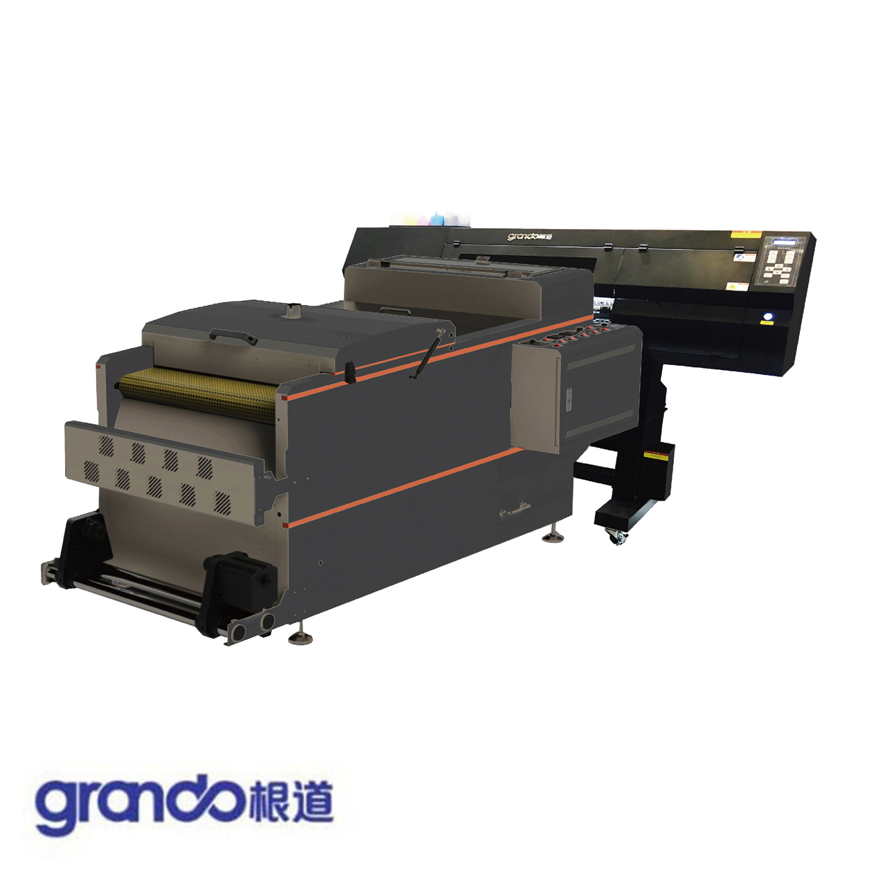 DTF Heat Transfer digital printer with belt system for cotton t-shirt printing 